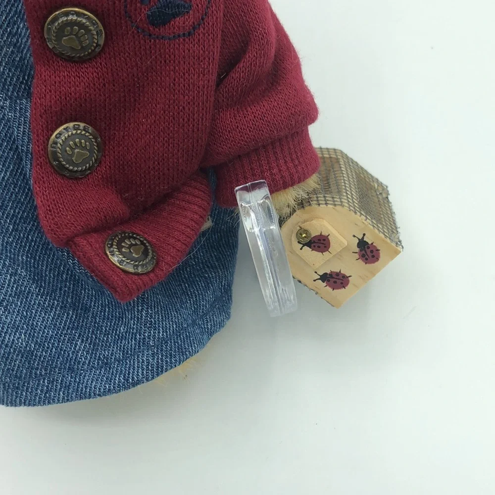 Boyds Bears Bailey Bear Bearwear Ladybug 9” Plush Collectible Tags Vintage